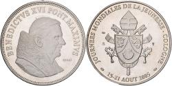 World Coins - Vatican, Medal, Benoit XVI - Journées Mondiales de la Jeunesse, Copper-nickel