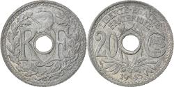 World Coins - Coin, France, 20 Centimes, 1945, Paris, , Zinc, KM:E88, Gadoury:324