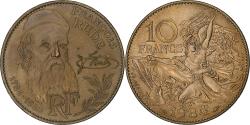 World Coins - France, 10 Francs, François Rude, 1984, Pessac, Tranche A, Copper-nickel