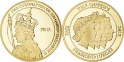 World Coins - United Kingdom, Medal, The Coronation of HM Queen Elizabeth II, Diamond Jubilee