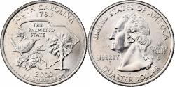 Us Coins - United States, Quarter, Quarter Dollar, 2000, U.S. Mint, South Carolina 1788