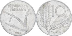 World Coins - Italy, 10 Lire, 1951, Rome, Aluminum, , KM:93