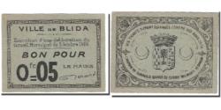 World Coins - Banknote, Algeria, 5 Centimes, valeur faciale, 1916, 1916-10-05, AU(55-58)