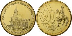 World Coins - Poland, 20 Euro Cent, Fantasy euro patterns, Essai-Trial, 2003, Nordic gold