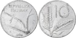 World Coins - Coin, Italy, 10 Lire, 1956, Rome, , Aluminum, KM:93