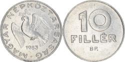 World Coins - Coin, Hungary, 10 Filler, 1983, Budapest, , Aluminum, KM:572