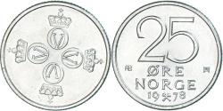 World Coins - Coin, Norway, 25 Öre, 1978