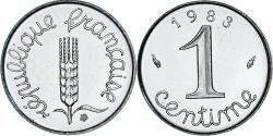 World Coins - Coin, France, Épi, Centime, 1983, Paris, série FDC, , Stainless