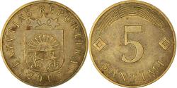 World Coins - Coin, Latvia, 5 Santimi, 2007