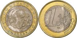 World Coins - Monaco, Rainier III & Albert, Euro, 2002, Pessac, Bi-Metallic, , KM:173