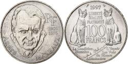 World Coins - France, 100 Francs, André Malraux, 1997, Paris, Silver, , Gadoury:954