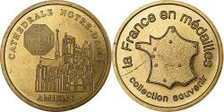 World Coins - France, Token, Cathédrale Notre-Dame d'Amiens, Copper-Nickel-Aluminum