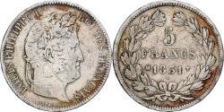 World Coins - Coin, France, Louis-Philippe, 5 Francs, 1831, Marseille, , Silver