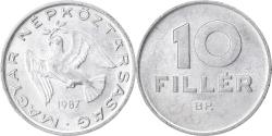 World Coins - Coin, Hungary, 10 Filler, 1987, Budapest, , Aluminum, KM:572