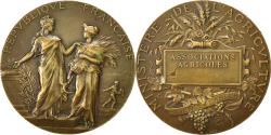 World Coins - France, Medal, Ministère de l'Agriculture, Associations Agricoles, Dubois.A