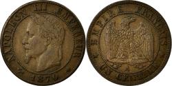 World Coins - Coin, France, Napoleon III, Napoléon III, Centime, 1870, Paris,