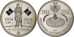 World Coins - France, Medal, Centenaire de la Première Guerre Mondiale, Armistice