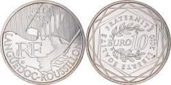 World Coins - France, 10 Euro, Languedoc-Rousillon, 2010, Paris, , Silver, KM:1659