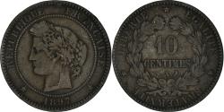 World Coins - Coin, France, Cérès, 10 Centimes, 1897, Paris, , Bronze, KM:815.1