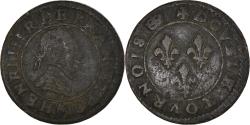 World Coins - Coin, France, Henri III, Double Tournois, Paris, , Copper, CGKL:86
