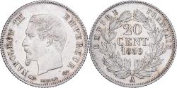 World Coins - France, Napoleon III, 20 Centimes, 1859, Paris, Silver, , Gadoury:305
