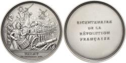 World Coins - France, Medal, Révolution Française, Bataille de Valmy, History, 1988
