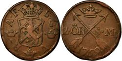World Coins - Coin, Sweden, Adolf Frederick, 2 Ore, S.M., 1759, , Copper, KM:461