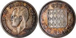 World Coins - Monaco, 100 Francs, 1956, ESSAI, Silver, , KM:E36
