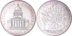 World Coins - Coin, France, Panthéon, 100 Francs, 1988, Paris, série FDC, , Silver