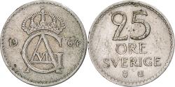 World Coins - Coin, Sweden, Gustaf VI, 25 Öre, 1964, , Copper-nickel, KM:836