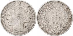 World Coins - France, Cérès, 50 Centimes, 1894, Paris, , Silver, KM:834.1