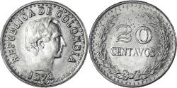 World Coins - Coin, Colombia, 20 Centavos, 1974