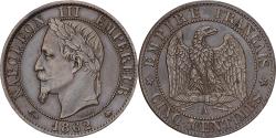 World Coins - France, Napoleon III, 5 Centimes, 1862, Paris, Bronze, , Gadoury:155