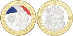 World Coins - France, Medal, Les piliers de la République, Copper Clad Brass, Egalité