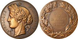 World Coins - France, Medal, Cérès, offert par M. Aveline, Député de l'Orne, Politics