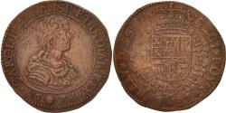 World Coins - Belgium, Token, Spanish Netherlands, Charles II, Bruxelles, Bureau des Finances