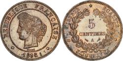 World Coins - Coin, France, Cérès, 5 Centimes, 1898, Paris, , Bronze, KM:821.1