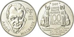 World Coins - Coin, France, André Malraux, 100 Francs, 1997, , Silver, KM:1188