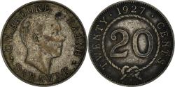 World Coins - Coin, Sarawak, Charles V. Brooke, 20 Cents, 1927, Heaton, Birmingham,