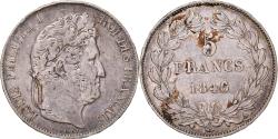 World Coins - Coin, France, Louis-Philippe, 5 Francs, 1846, Paris, , Silver