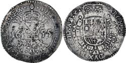 World Coins - Coin, Spanish Netherlands, Philip IV, Patagon, 1655, Antwerp, , Silver
