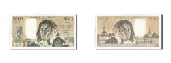 World Coins - Banknote, France, 500 Francs, 500 F 1968-1993 ''Pascal'', 1982, 1982-01-07