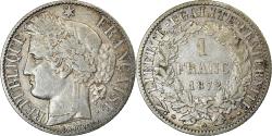 World Coins - Coin, France, Cérès, Franc, 1872, Paris, , Silver, KM:822.1