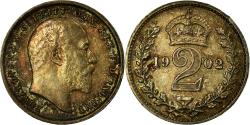 World Coins - Coin, Great Britain, Edward VII, 2 Pence, 1902, , Silver, KM:796