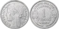 World Coins - France, Franc, Morlon, 1945, Paris, Aluminum, , Gadoury:473a, KM:885a.1