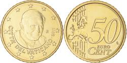 World Coins - VATICAN CITY, 50 Euro Cent, 2011, Rome, , Brass, KM:387
