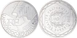 World Coins - France, 10 Euro, Languedoc-Roussillon, 2010, Paris, , Silver