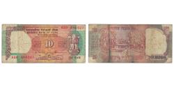 World Coins - Banknote, India, 10 Rupees, KM:88b, VF(20-25)