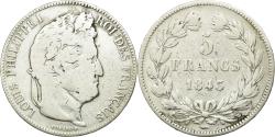 World Coins - Coin, France, Louis-Philippe, 5 Francs, 1845, Lille, , Silver