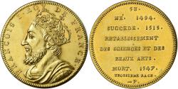 World Coins - France, Medal, Les Rois de France, François Ier, History, Piéfort,